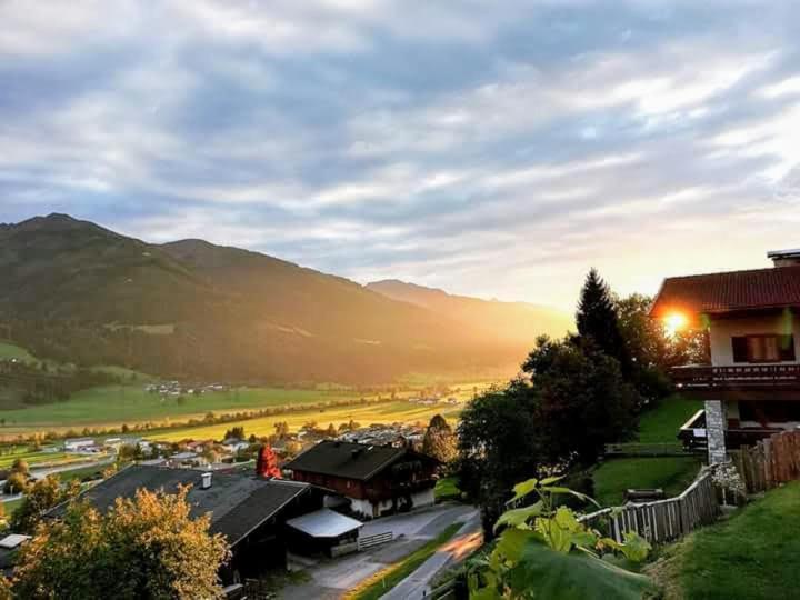 Panorama Ferienhaus Ematberg Mit Bergblick Und Sauna Niedernsill Kültér fotó
